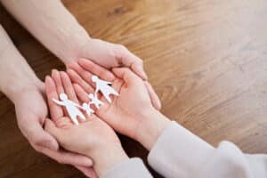 Men and women thinking about their families and need for a Life Insurance Policy.